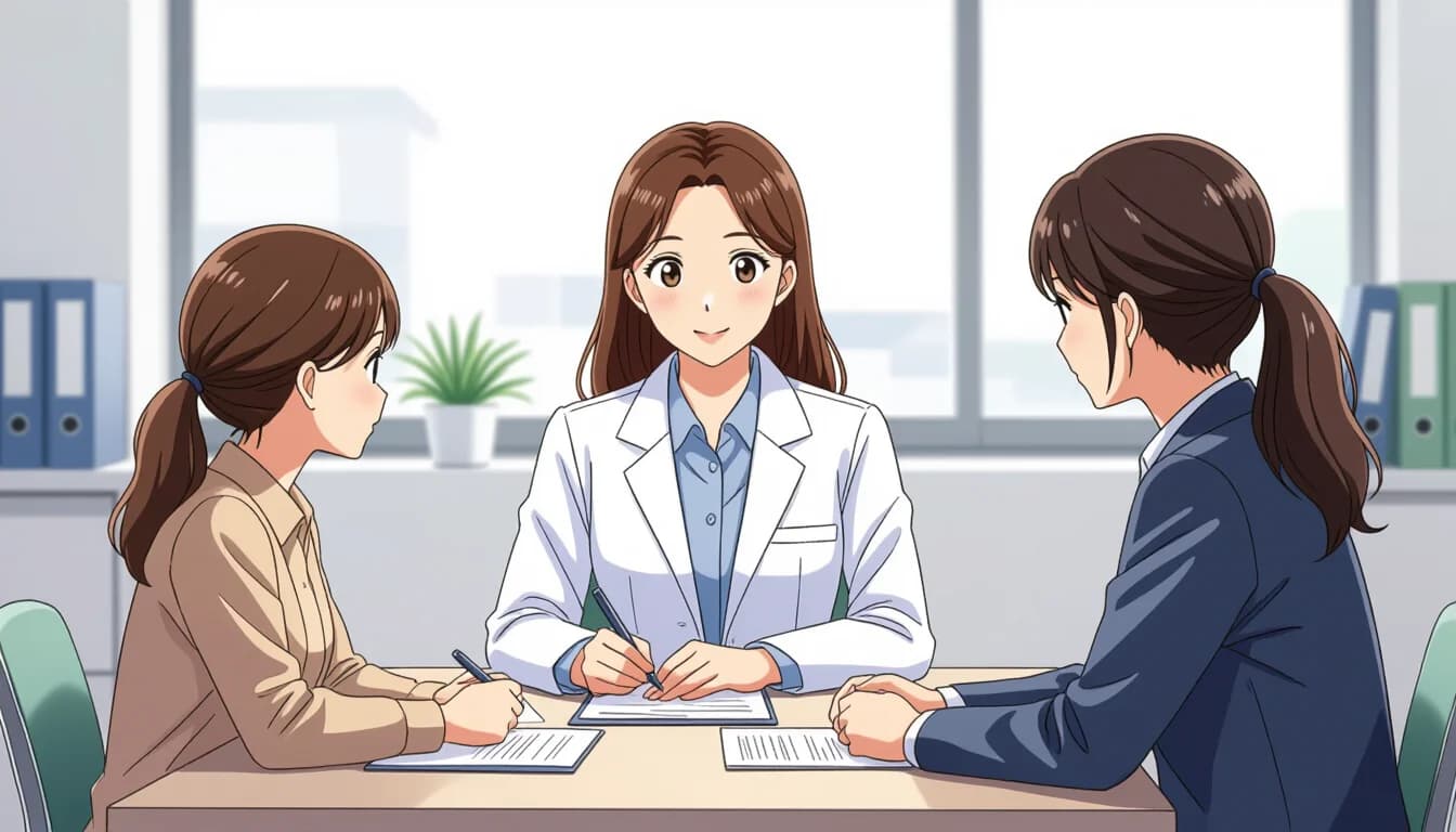 作業療法士の面接で見られる5つの重要ポイント - illustration for 作業療法士の面接対策【よくある質問と回答例】