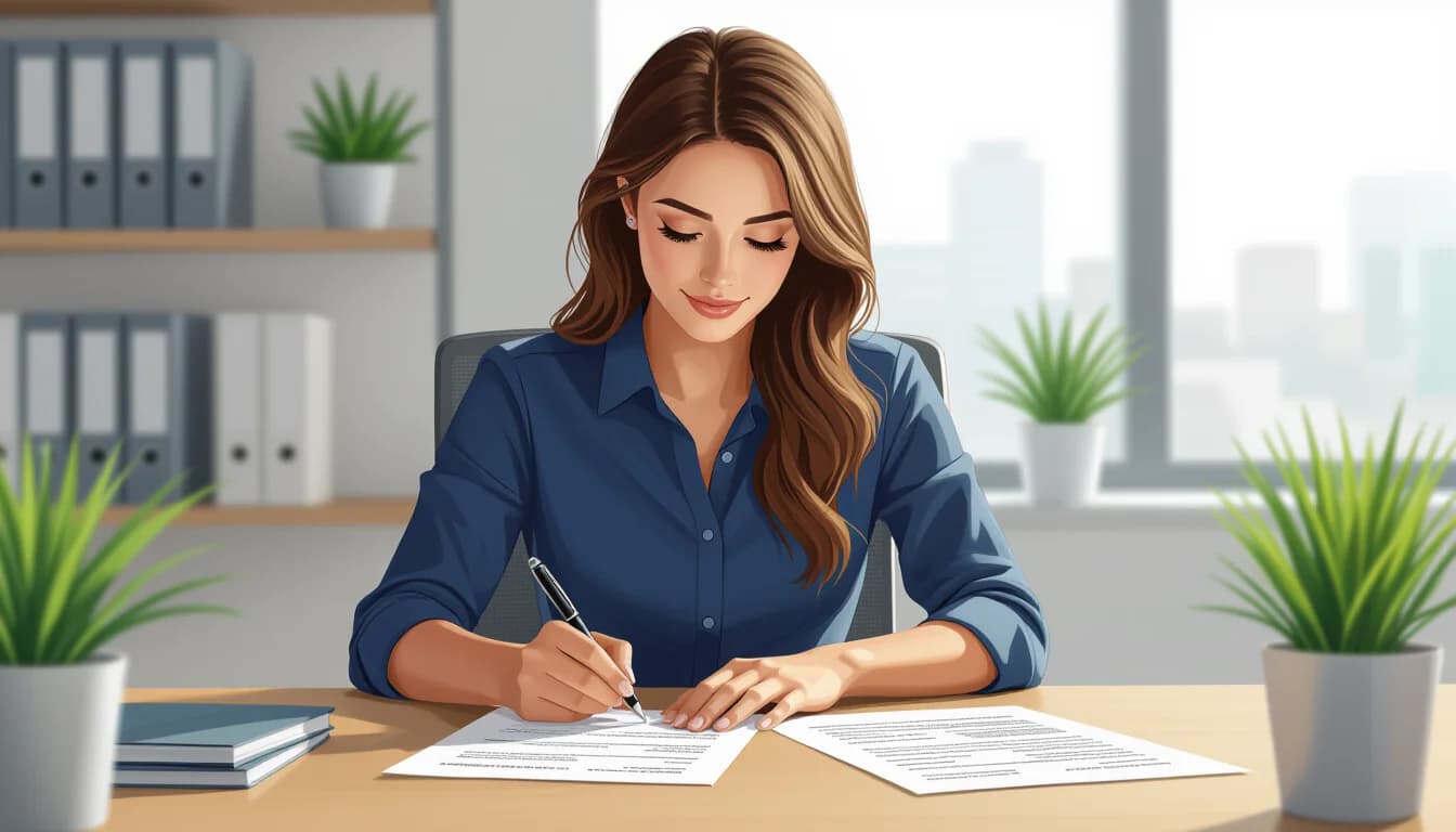 職務経歴書の書き方 - illustration for 作業療法士の履歴書・職務経歴書の書き方