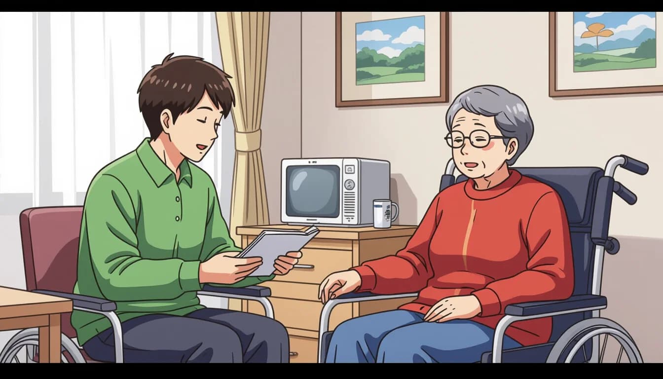 福祉用具専門相談員とはどんな仕事? - illustration for 異業種から福祉用具専門相談員への転職