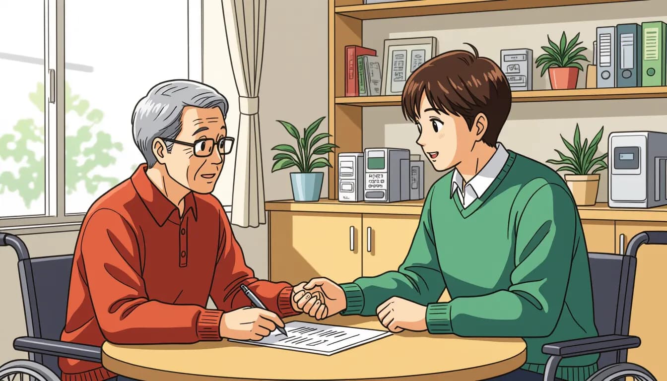 異業種からでも転職できる理由 - illustration for 異業種から福祉用具専門相談員への転職