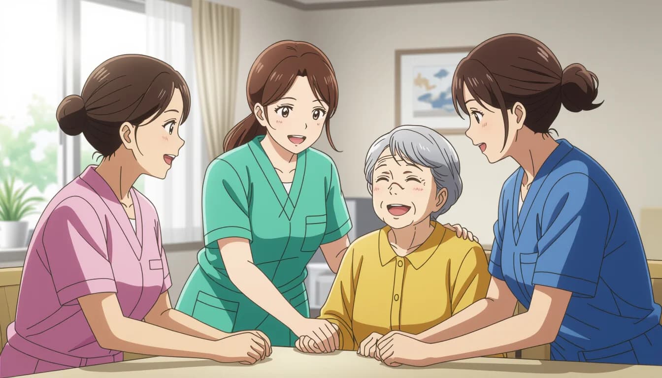 有料老人ホームの給料の実態|平均給与データを徹底分析 - illustration for 有料老人ホームで働くメリットと給料の実態