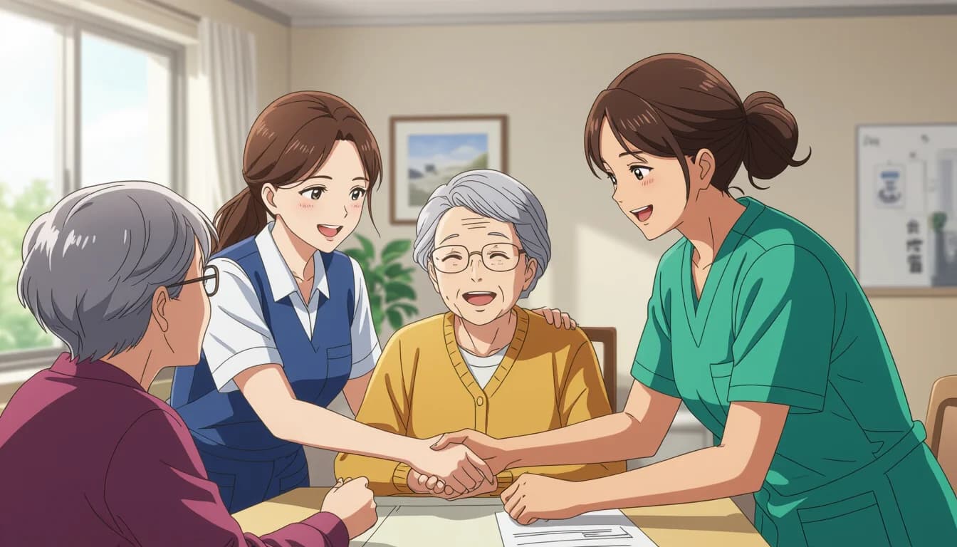 有料老人ホームで給料を上げる方法 - illustration for 有料老人ホームで働くメリットと給料の実態