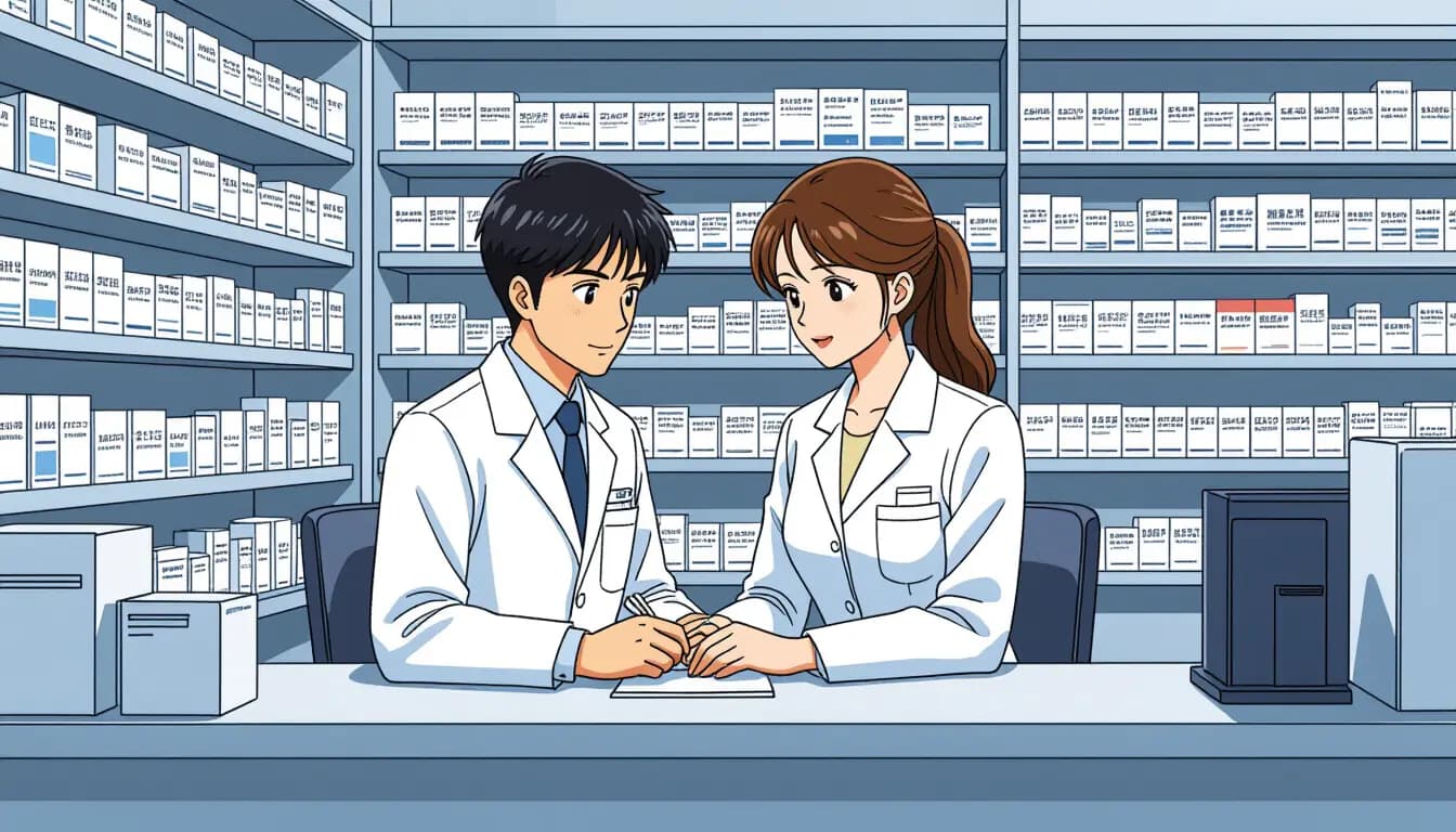 転職先の選び方:失敗しないための5つのポイント - illustration for 薬剤師の転職先おすすめランキング【業態別比較】