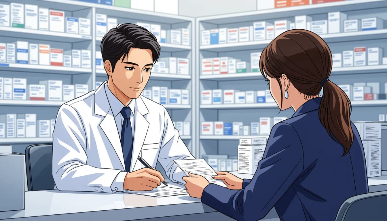 薬剤師面接でよく聞かれる質問と回答例 - illustration for 薬剤師の面接対策と志望動機【例文集】