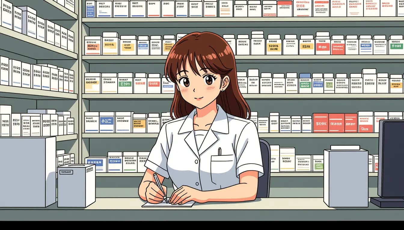 薬剤師のパート・派遣の時給相場【2024年最新版】 - illustration for 薬剤師のパート・派遣の働き方と時給相場