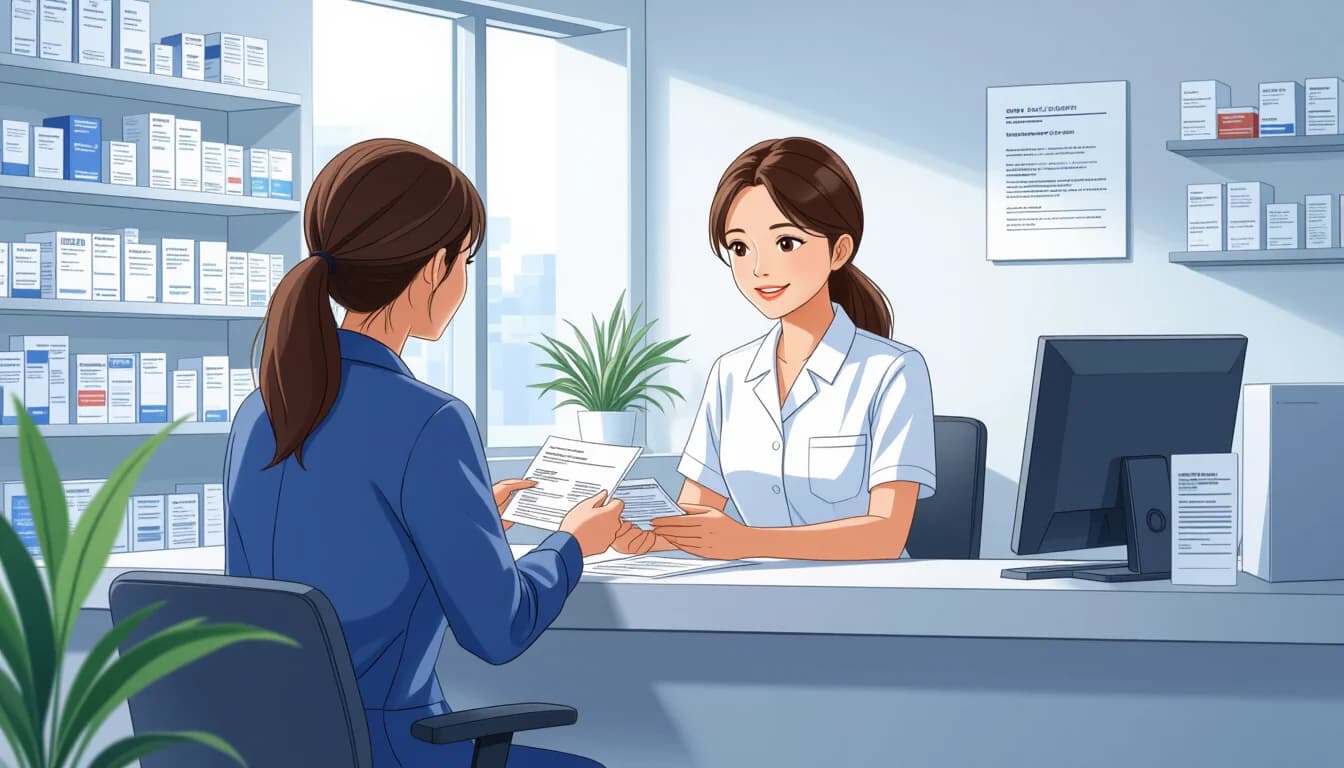 調剤薬局事務で働くメリット・デメリット - illustration for 調剤薬局事務への転職方法と仕事内容