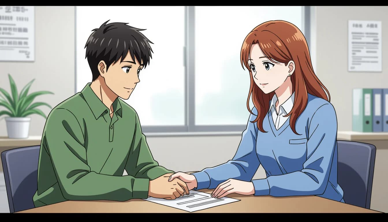 就労支援分野での精神保健福祉士の仕事内容 - illustration for 精神保健福祉士の就労支援分野への転職ガイド