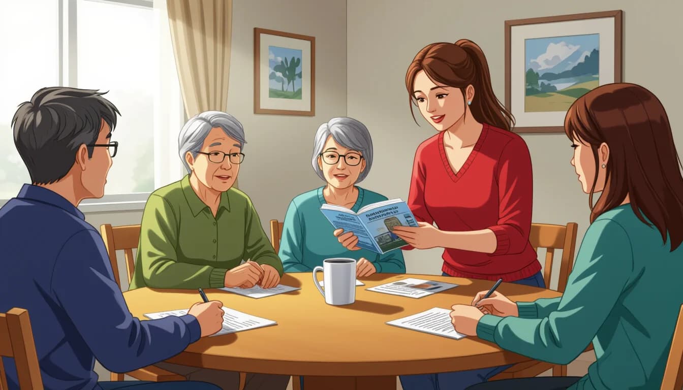 グループホームへ転職する際のポイント - illustration for 精神保健福祉士のグループホーム・共同生活援助の仕事