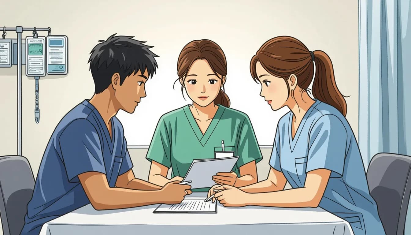 精神科病院におけるPSWの主な仕事内容 - illustration for 精神科病院での精神保健福祉士の働き方と転職