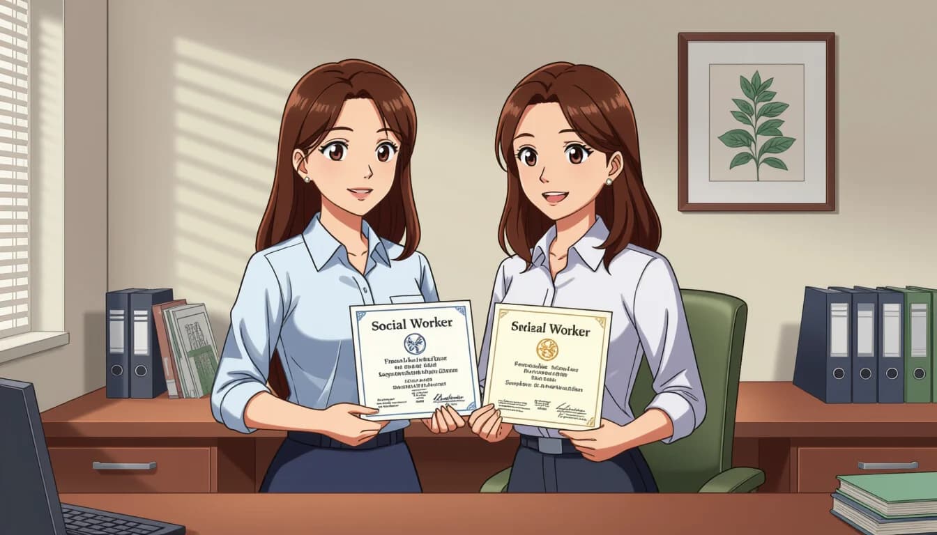 試験科目の免除制度を活用した効率的な取得方法 - illustration for 精神保健福祉士と社会福祉士のダブルライセンス