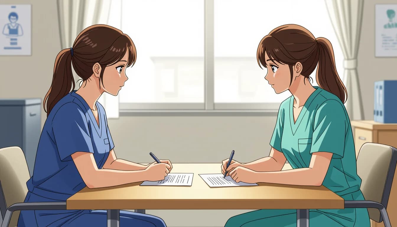 転職成功のための5つのポイント - illustration for 精神保健福祉士(PSW)の転職完全ガイド