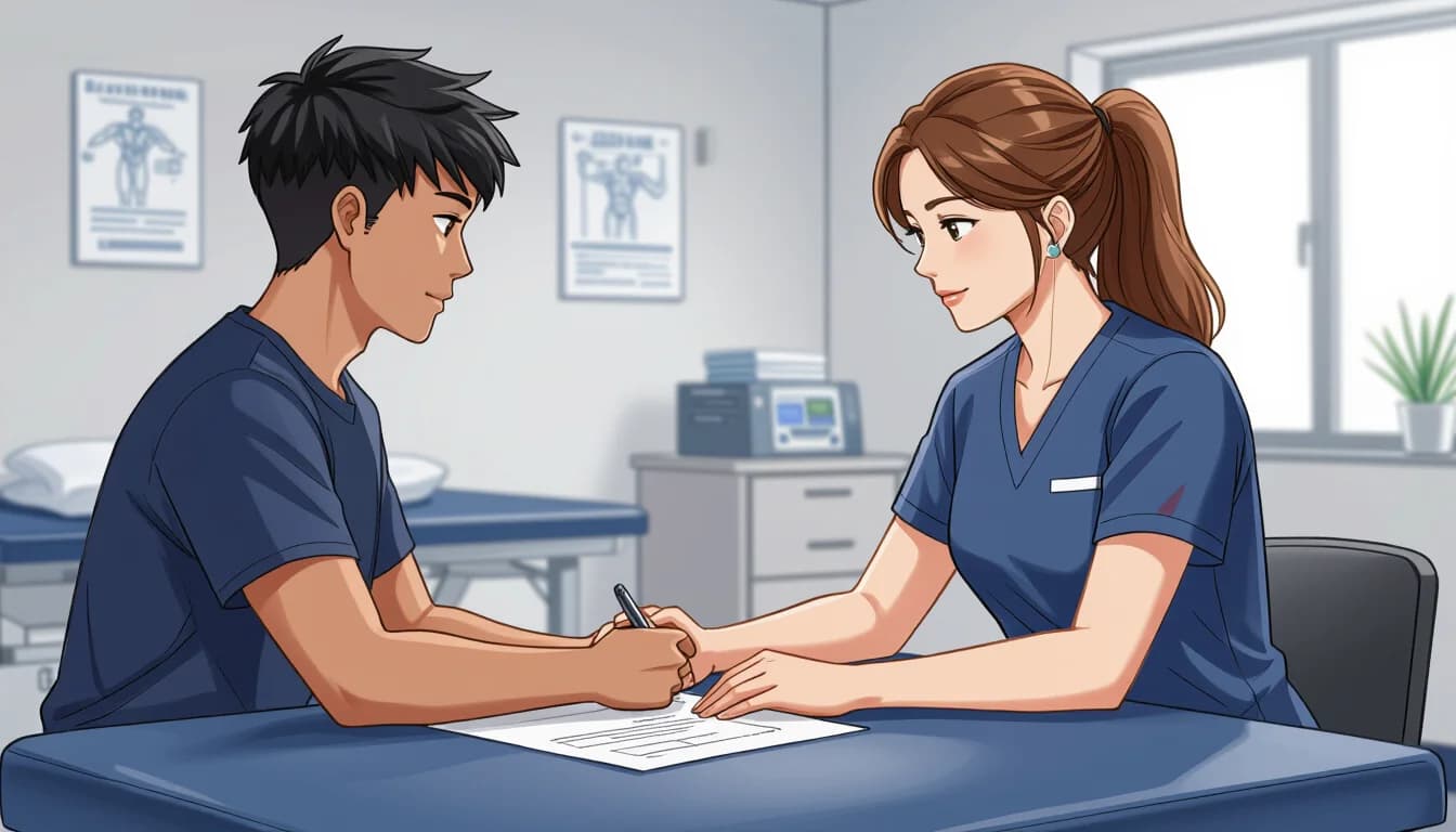 副業を始める前に確認すべき注意点 - illustration for 理学療法士の副業・ダブルワークおすすめガイド