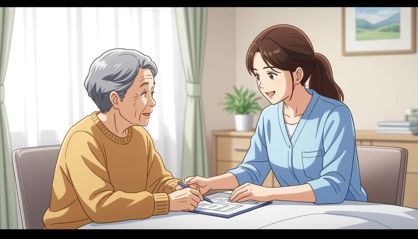 訪問リハビリにおける言語聴覚士の仕事内容 - illustration for 言語聴覚士の訪問リハビリへの転職と需要