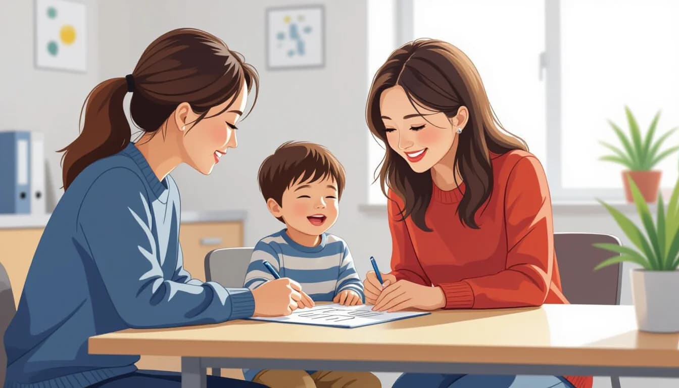 小児分野への転職でよくある疑問・Q&A - illustration for 言語聴覚士の小児分野への転職ガイド