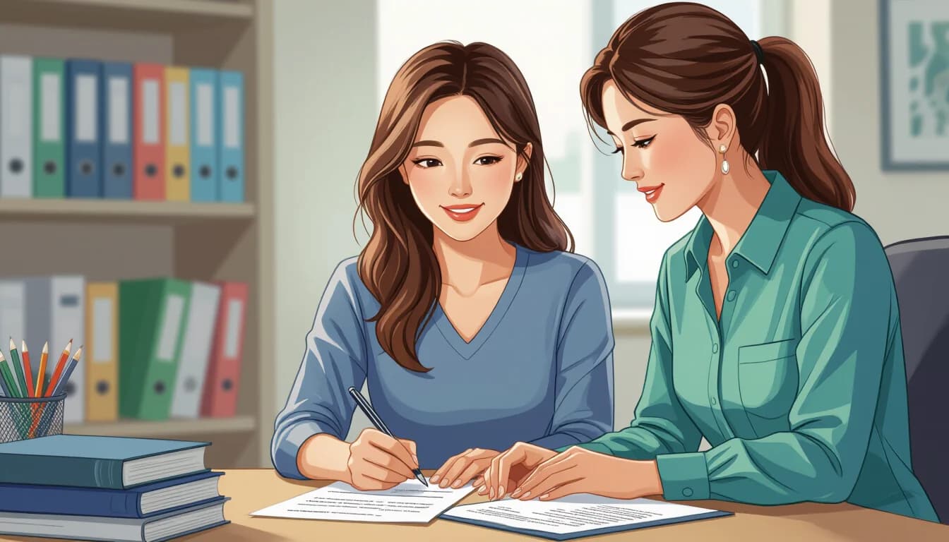 応募書類作成の注意点と最終チェックリスト - illustration for 言語聴覚士の履歴書・職務経歴書の書き方