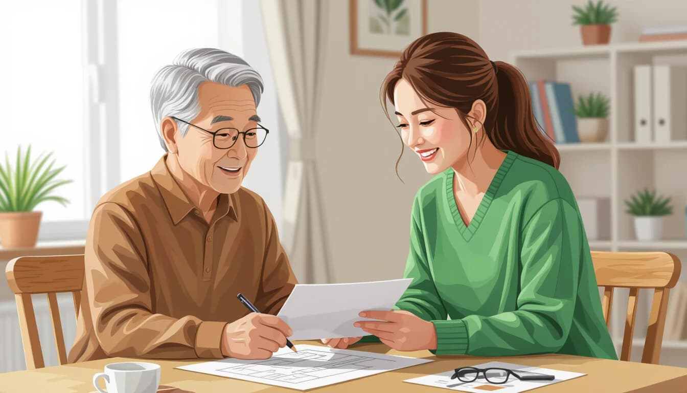 取得する際のポイントと勉強方法 - illustration for 福祉住環境コーディネーターの資格と活かし方